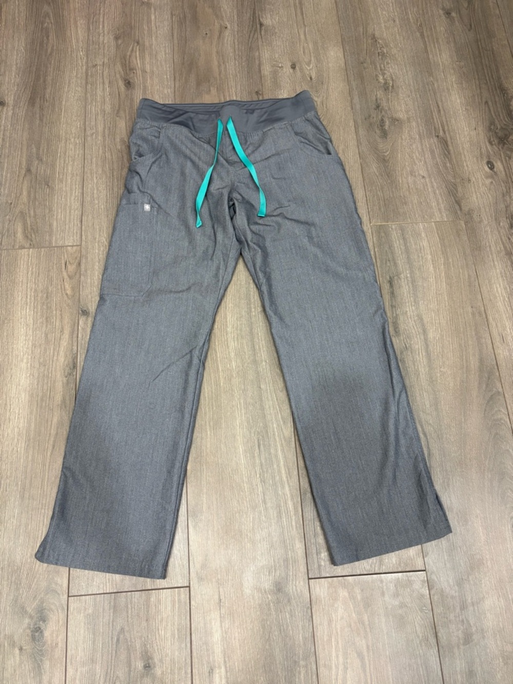 Gray FIGS Scrub Pants